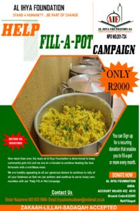 Fill a pot Campaign Al Ihya